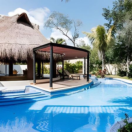 Casa De Lujo Ka'An Maya Acceso Swimup A La Piscina Тулум Экстерьер фото